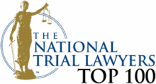 The National Trial Lawyer Top 100 member badge