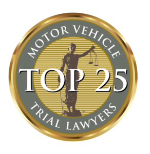 Top 20 Motor Vehicle Trial Lawyer Badge