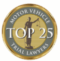 Top 20 Motor Vehicle Trial Lawyer Badge