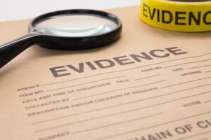 Evidence Bag & Magnifying Glass