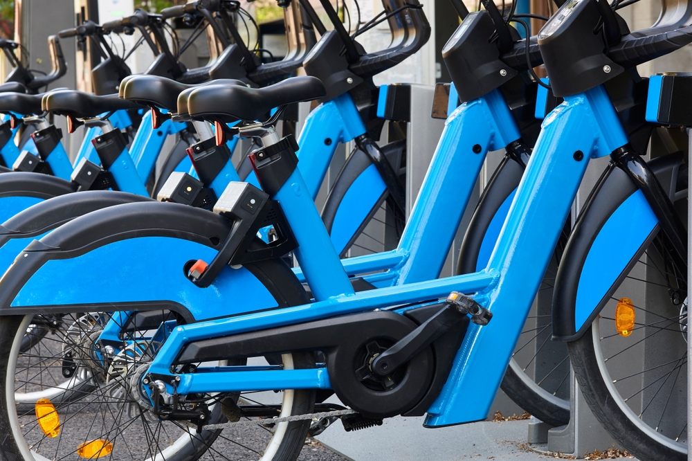 Photo of e-bikes
